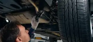 Car Suspension at Bowydd Garage Blaenau Ffestiniog